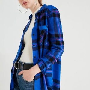 UO BDG Molly Plaid Flannel Button Down Shirt